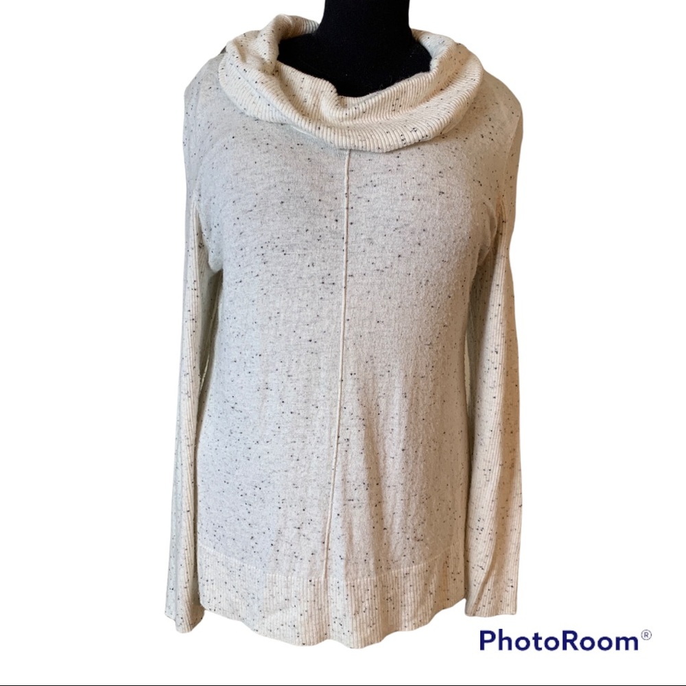 Cow neck sweater